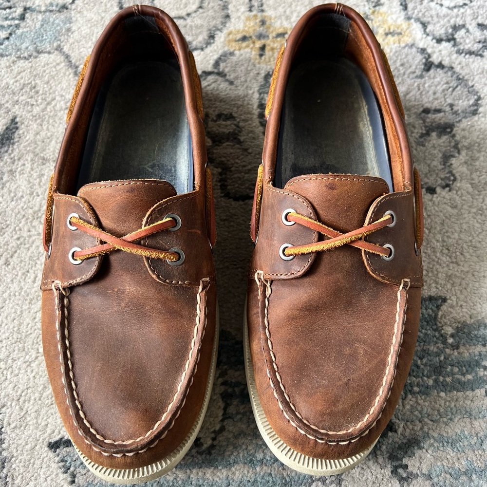 Mens Sperry Topsider Classic Leather
